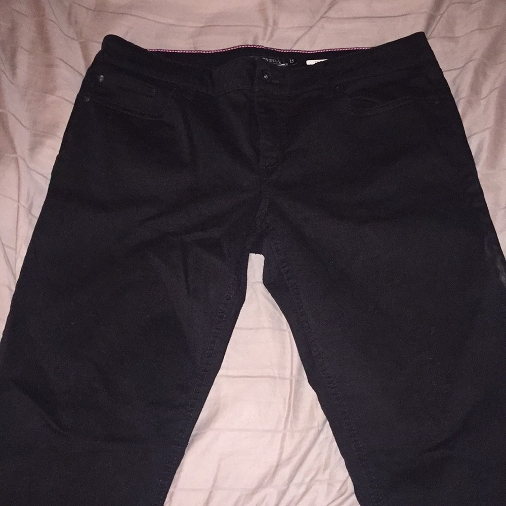 Black skinny jeans